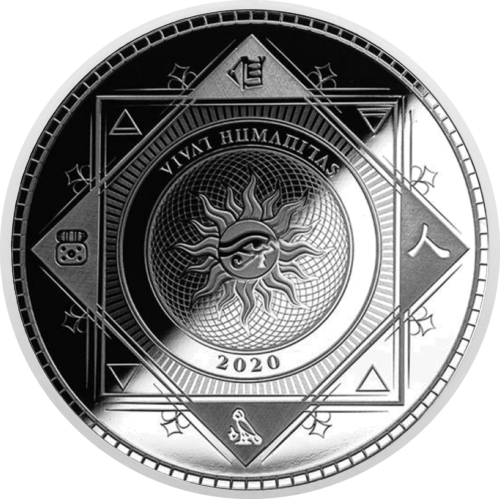 1 oz Vivat Humanitas 2020 Токелау серебряная монета (1)