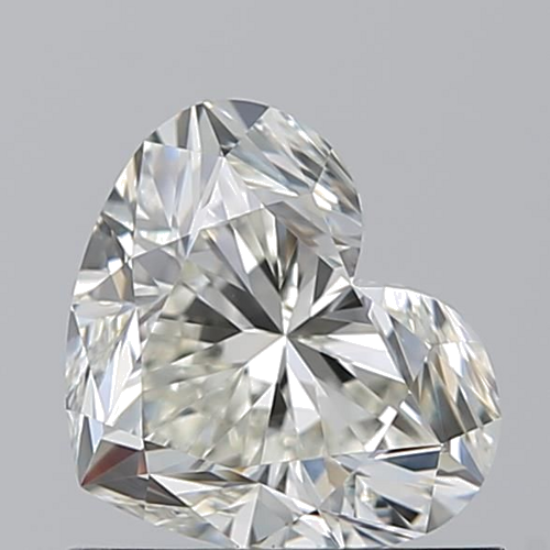0.9 carat J-VVS2 Natūralus Heart Deimantas (1)