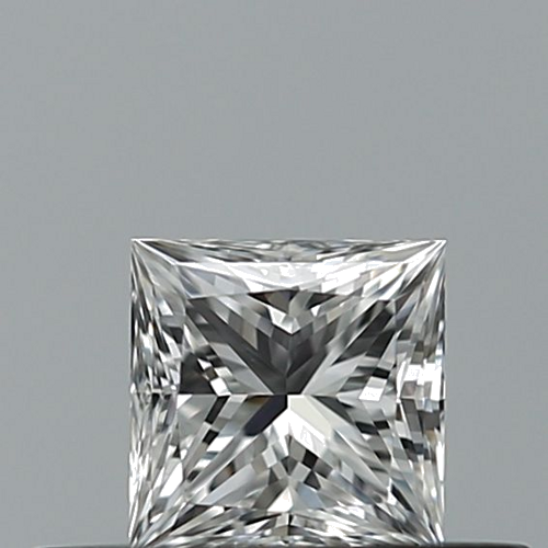 0.3 carat E-VVS1 Natūralus Princess Deimantas (1)