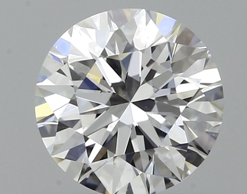 0.49 carat D-SI1 Excellent cut Natūralus Round Deimantas (1)