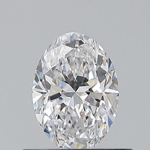 0.5 carat D-VVS1 Natūralus Oval Deimantas (1)