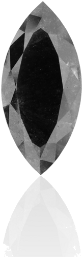 3.97 carat Fancy Black-VVS2 Natūralus Marquise Deimantas (1)