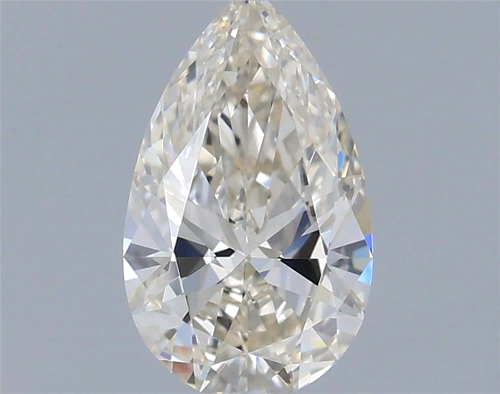 0.52 carat K-VVS1 Natūralus Pear Deimantas (1)