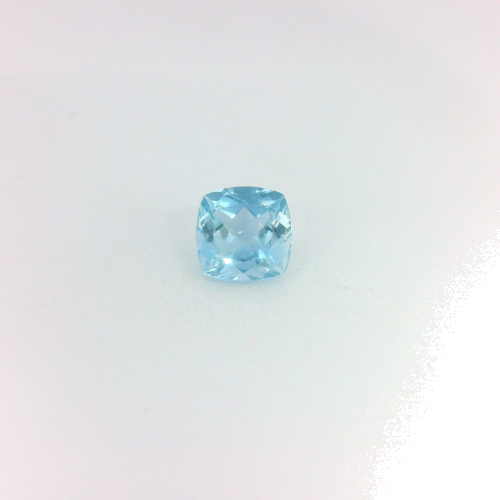 0.53 carat BLUE Cushion Aquamarine (1)