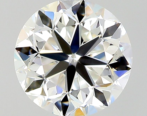 0.5 carat F-VVS1 GD cut Natūralus Round Deimantas (1)