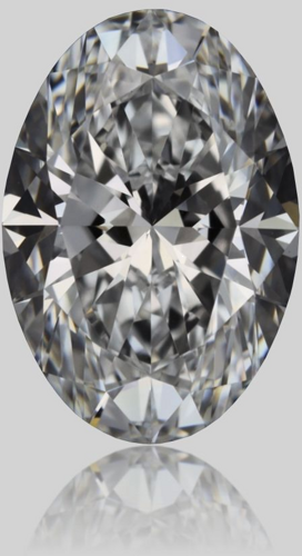 0.7 carat D-IF Natūralus Oval Deimantas (1)