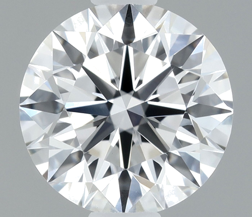 0.61 carat D-VVS2 Excellent cut Natūralus Round Deimantas (1)