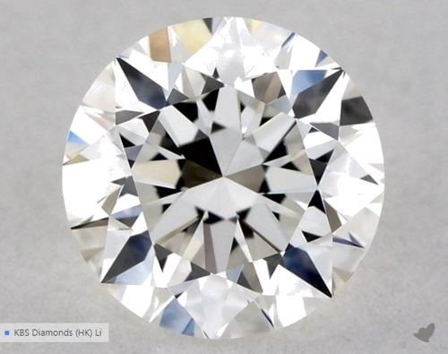 0.55 carat G-VS1 Excellent cut Natūralus Round Deimantas (1)