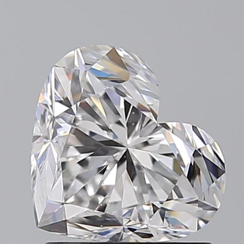 1.51 carat D-VS2 Natūralus Heart Deimantas (1)