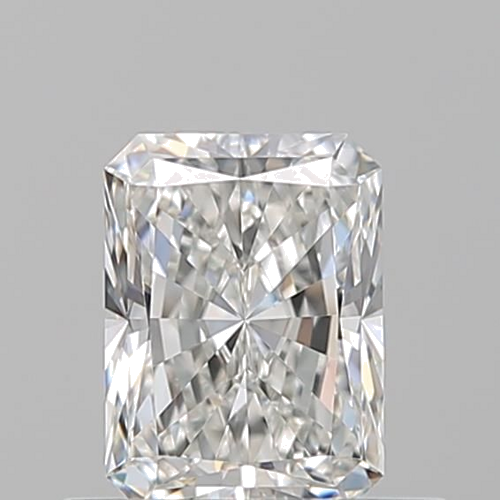 0.54 carat H-VVS2 Natūralus Radiant Deimantas (1)