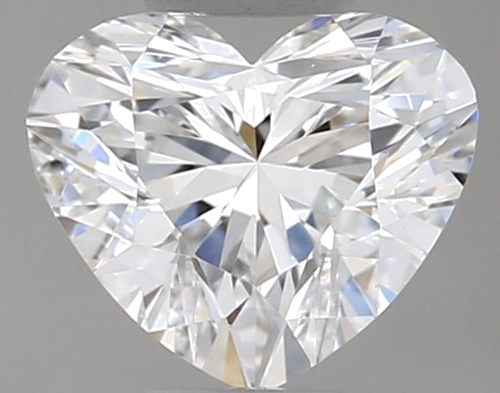 0.4 carat E-VVS1 Natūralus Heart Deimantas (1)