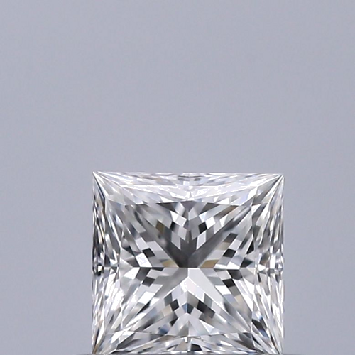 0.4 carat E-VVS1 Natūralus Princess Deimantas (1)