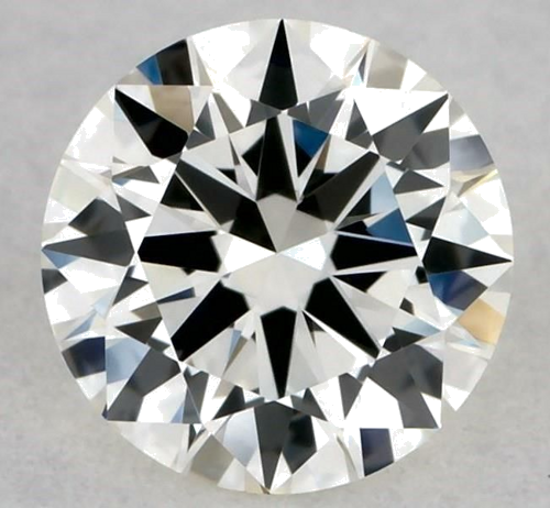 0.45 carat I-VVS1 Very Good cut Natūralus Round Deimantas (1)