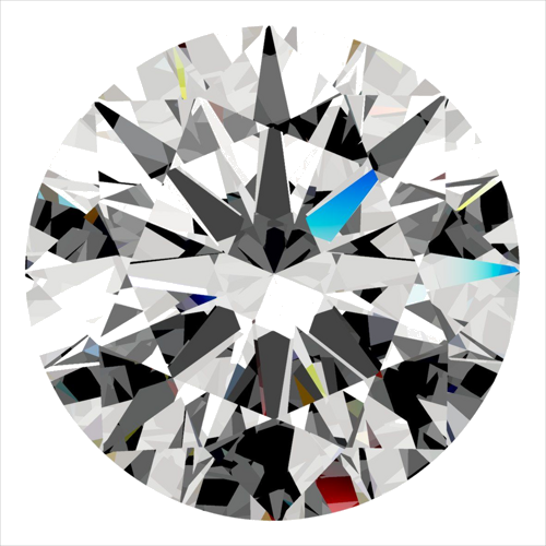 0.32 carat E-VS1 Excellent cut Natūralus Round Deimantas (1)