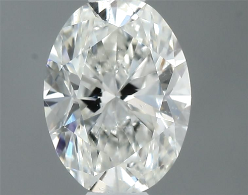0.4 carat H-SI2 Natūralus Oval Deimantas (1)
