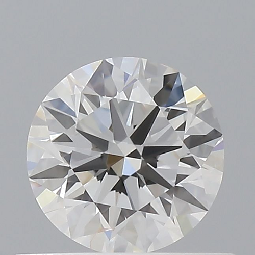 0.52 carat F-VVS1 Excellent cut Natūralus Round Deimantas (1)
