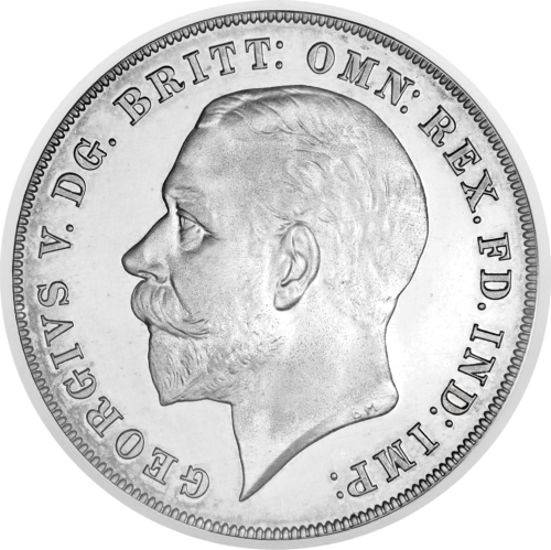 1 Crown George V Great Britain 1935 Silver Coin (2)