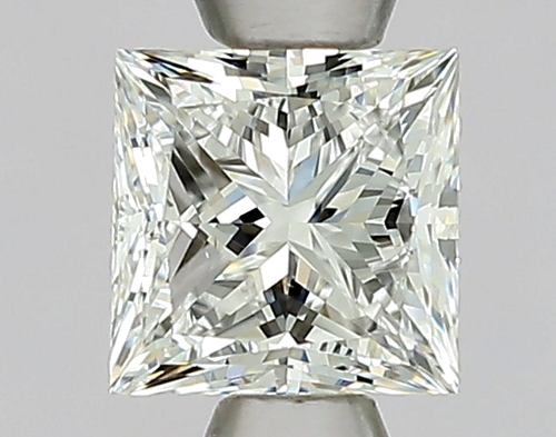 0.45 carat D-VS1 Natūralus Princess Deimantas (1)