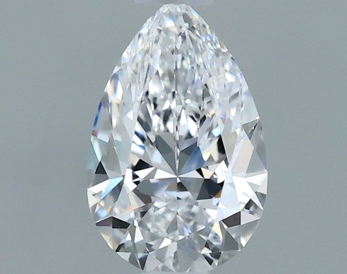 0.5 carat D-VS1 Natūralus Pear Deimantas (1)