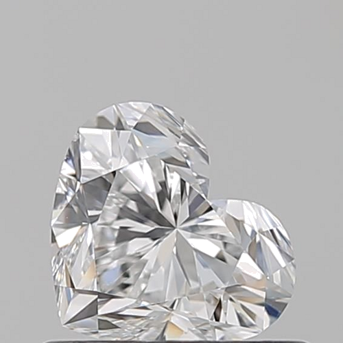 0.6 carat E-SI1 Natūralus Heart Deimantas (1)