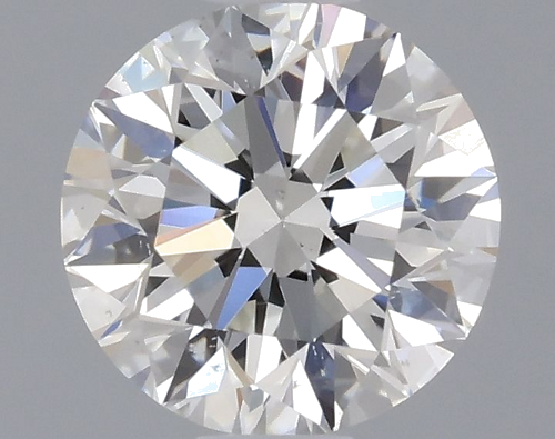 0.57 carat I-SI1 Excellent cut Natūralus Round Deimantas (1)
