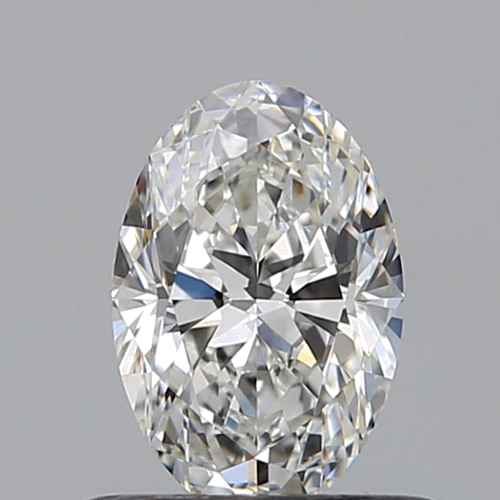 0.52 carat G-VVS2 Natūralus Oval Deimantas (1)