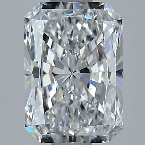 2.01 carat D-SI1 Natūralus Radiant Deimantas (1)