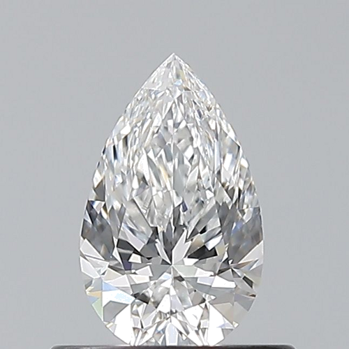 0.5 carat E-VS2 Natūralus Pear Deimantas (1)
