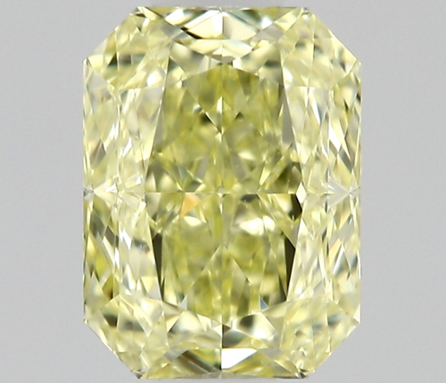 0.51 carat Fancy Yellow-VVS1 Natūralus Radiant Deimantas (1)