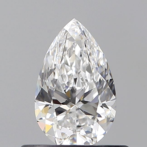 0.51 carat E-VS1 Natūralus Pear Deimantas (1)