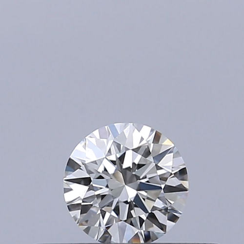0.22 carat F-VVS1 Excellent cut Natūralus Round Deimantas (1)