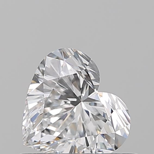 0.5 carat D-VVS2 Natūralus Heart Deimantas (1)