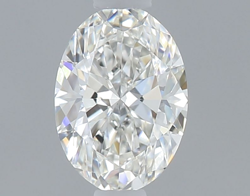0.37 carat G-VVS2 Natūralus Oval Deimantas (1)