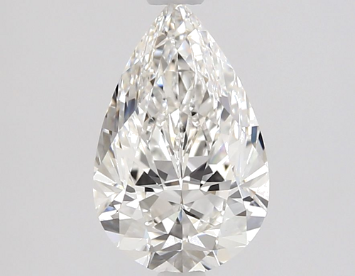 1.26 carat G-VVS2 Natūralus Pear Deimantas (1)