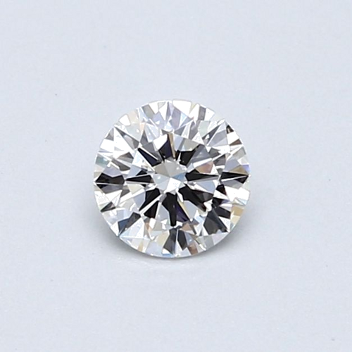 0.39 carat F-VVS2 Very Good cut Natūralus Round Deimantas (1)