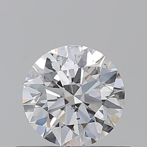 0.5 carat E-SI1 Excellent cut Natūralus Round Deimantas (1)