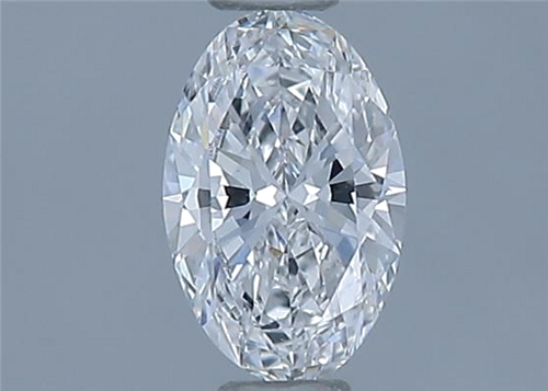 0.3 carat D-VVS1 Natūralus Oval Deimantas (1)