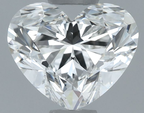 1.0 carat F-VS1 Natūralus Heart Deimantas (1)