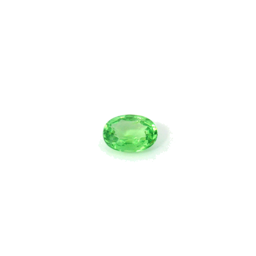0.45 carat GREEN Oval Garnet (1)
