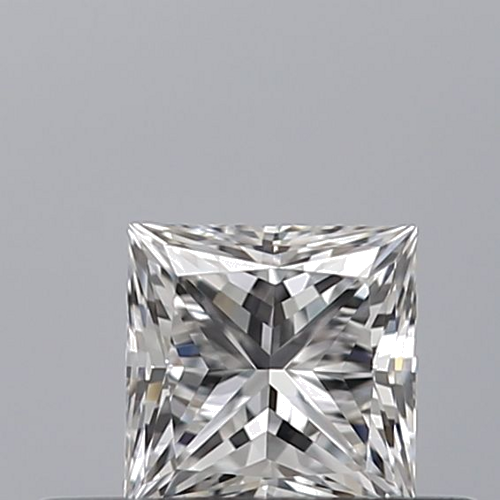 0.35 carat E-VVS1 Natūralus Princess Deimantas (1)