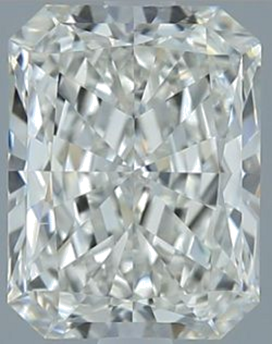 1.5 carat H-VS2 Natūralus Radiant Deimantas (1)