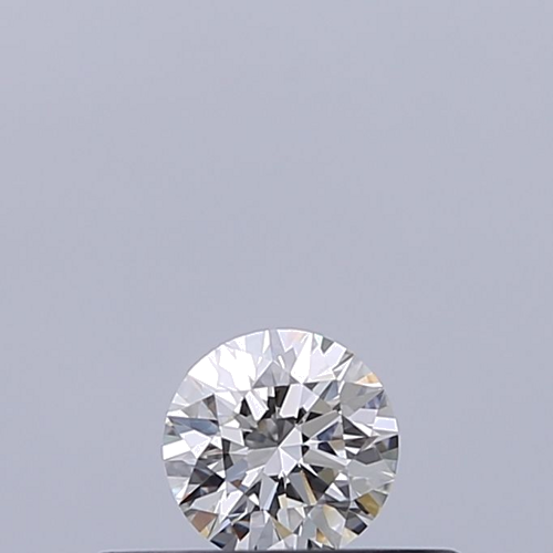 0.19 carat F-VVS1 Excellent cut Natūralus Round Deimantas (1)
