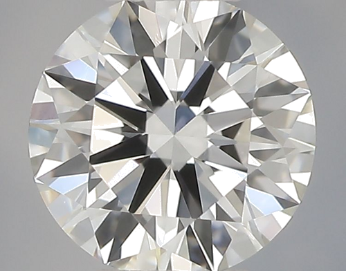 0.5 carat H-VVS2 Excellent cut Natūralus Round Deimantas (1)