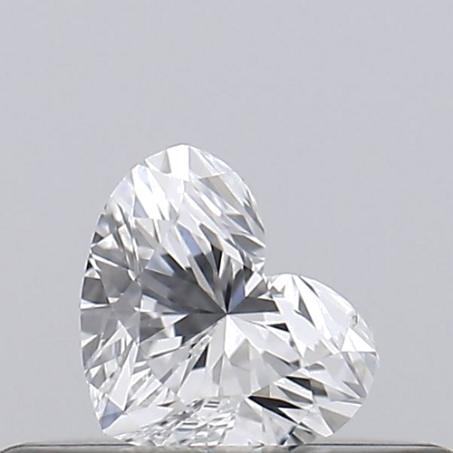 0.2 carat E-VVS2 Natūralus Heart Deimantas (1)