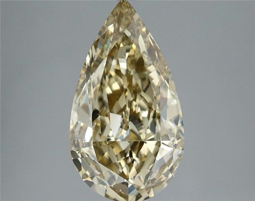 3.05 carat Fancy Brownish Yellow-SI1 Natūralus Pear Deimantas (1)
