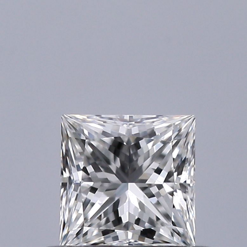 0.44 carat F-VVS2 Natūralus Princess Deimantas (1)