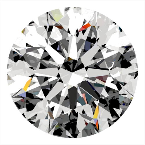 0.3 carat F-VS2 Excellent cut Natūralus Round Deimantas (1)
