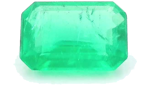 0.35 carat GREEN STEP cut Octagonal Smaragdas (1)
