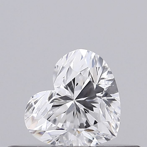 0.24 carat D-VVS2 Natūralus Heart Deimantas (1)