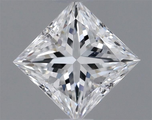 0.36 carat E-VS2 Natūralus Princess Deimantas (1)